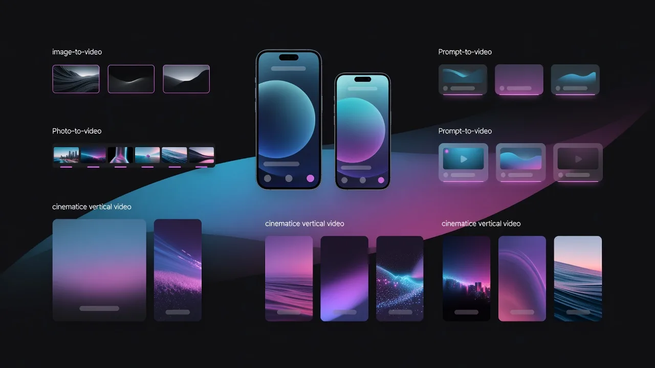 Create Hailuo-style AI videos with VIBE AI Video Generator app on iPhone and Android